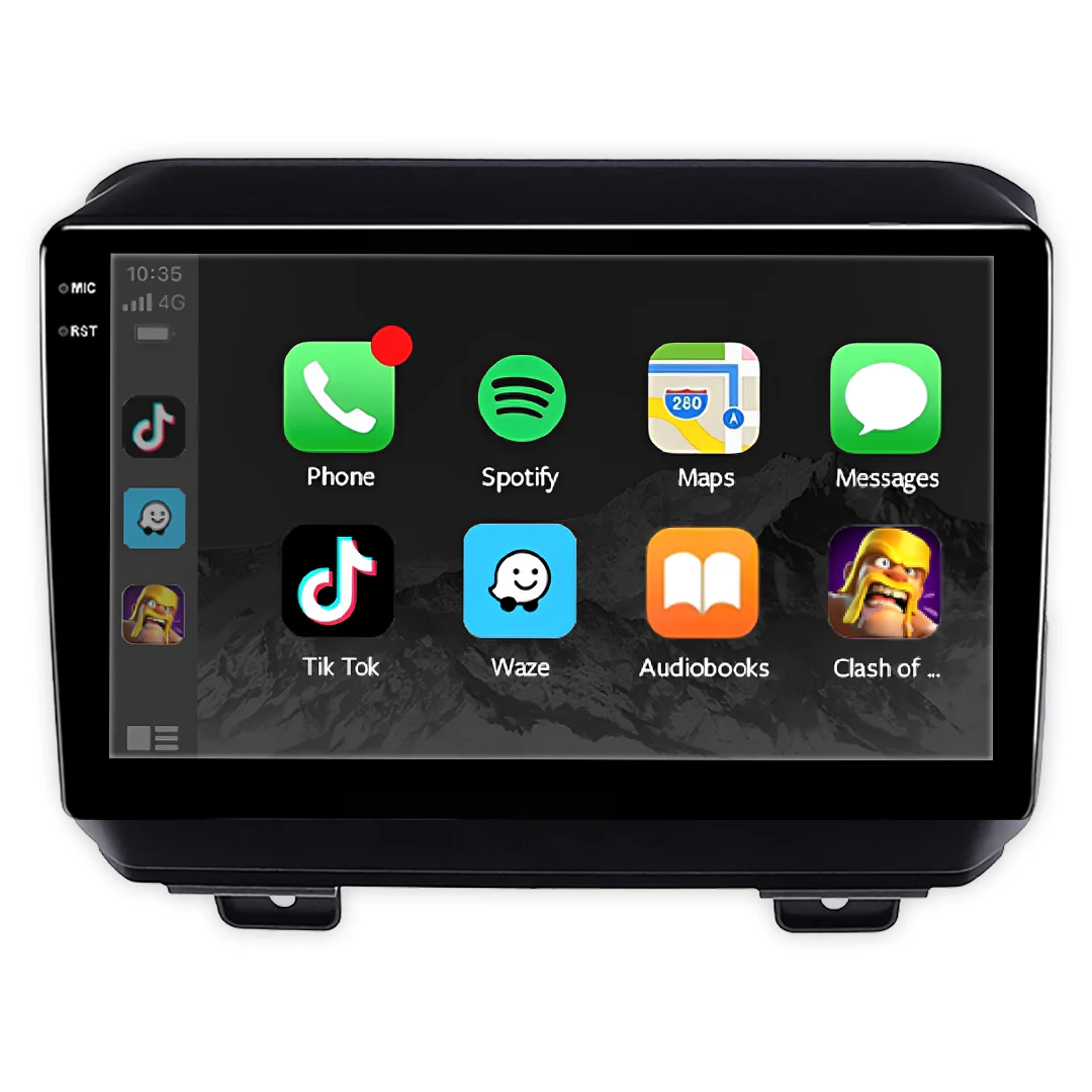 Jeep Wrangler JL (2018 - 2020) 10" Wireless Android 16 Head Unit for Apple CarPlay / Android Auto - Image 2