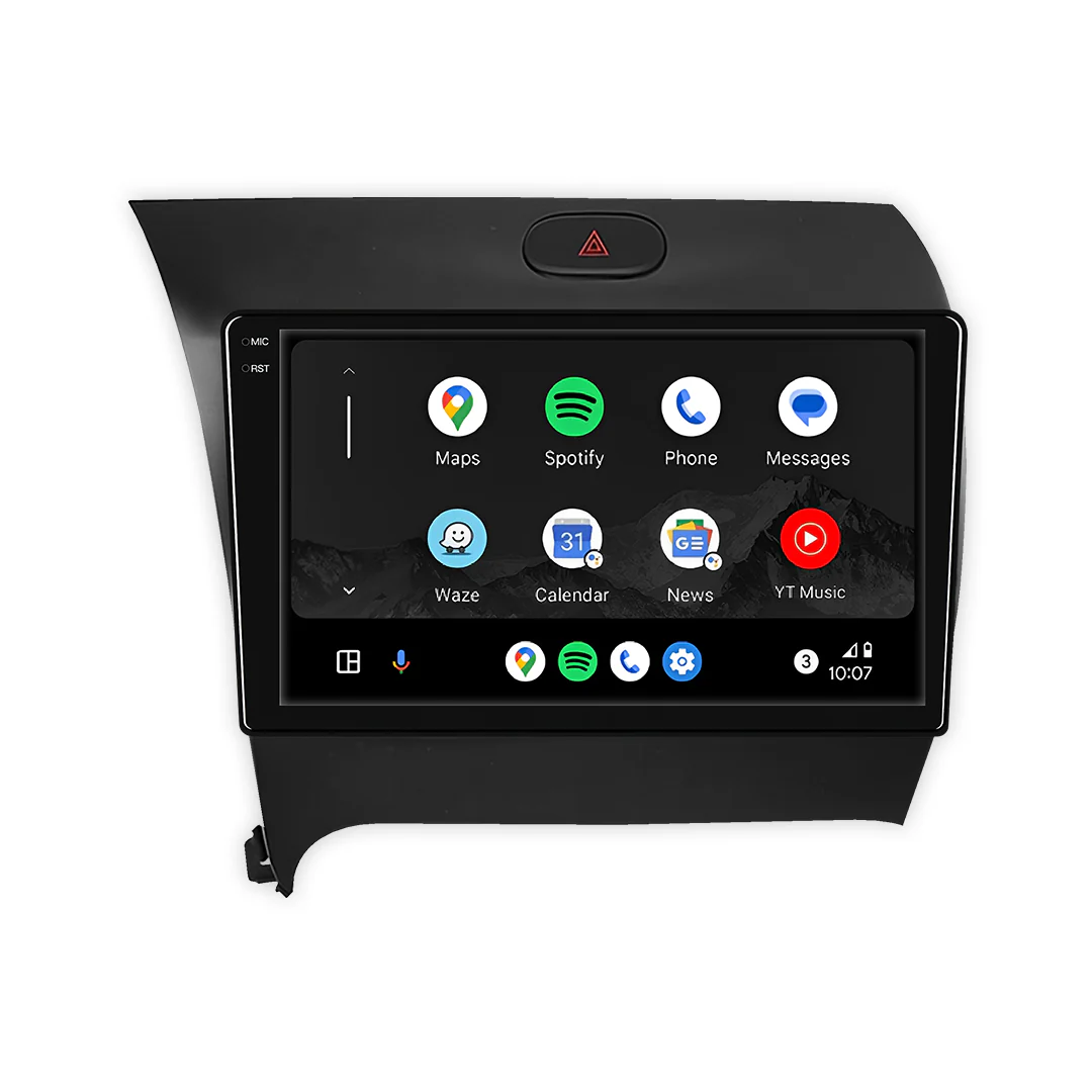 Kia Cerato YD (2012 - 2019) 9" Android Screen – Android 16, Wireless Apple CarPlay & Android Auto - Image 2