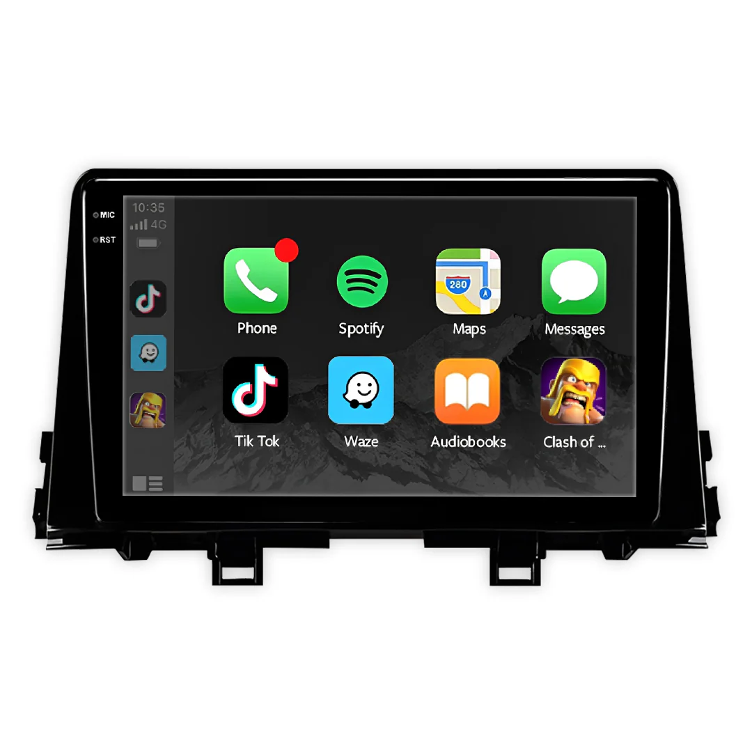 Kia Picanto JA (2018 - 2023) 9" Wireless Android 13 Touchscreen Stereo for Apple CarPlay / Android Auto - Image 2