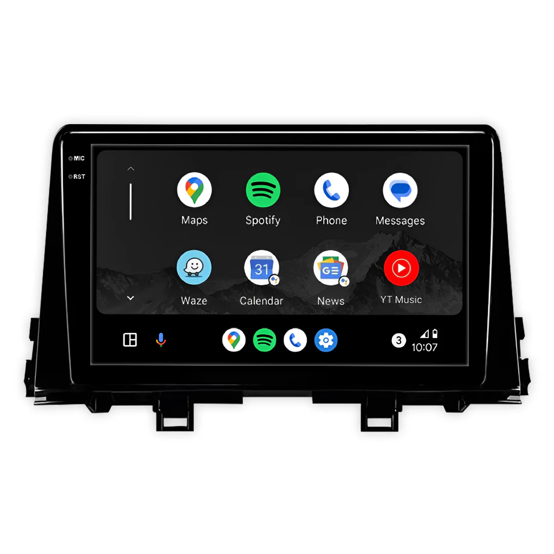 Kia Picanto JA (2018 - 2023) 9" Wireless Android 13 Touchscreen Stereo for Apple CarPlay / Android Auto - Image 3
