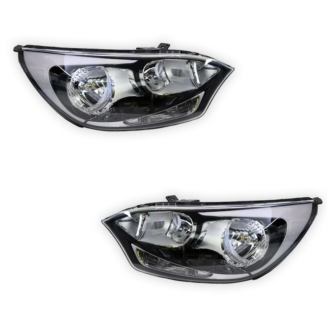 Kia Rio UB (2011 - 2016) OEM Style Headlights LH + RH - Image 3