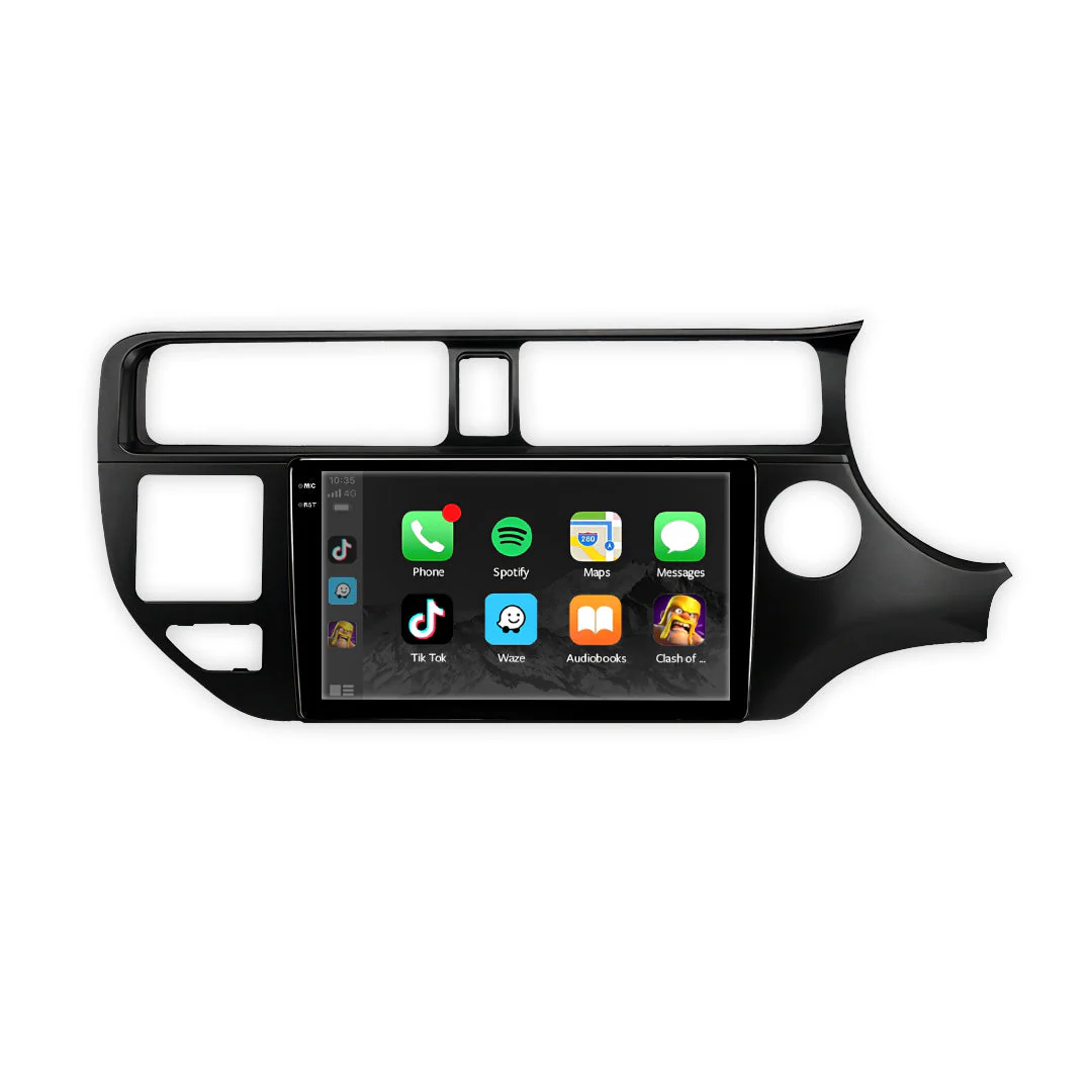 Kia Rio UB (2012 - 2014) 9" 13.3" Wireless Android 16 Android Player for Apple CarPlay / Android Auto Horizontal Hazard Light Button - Image 2