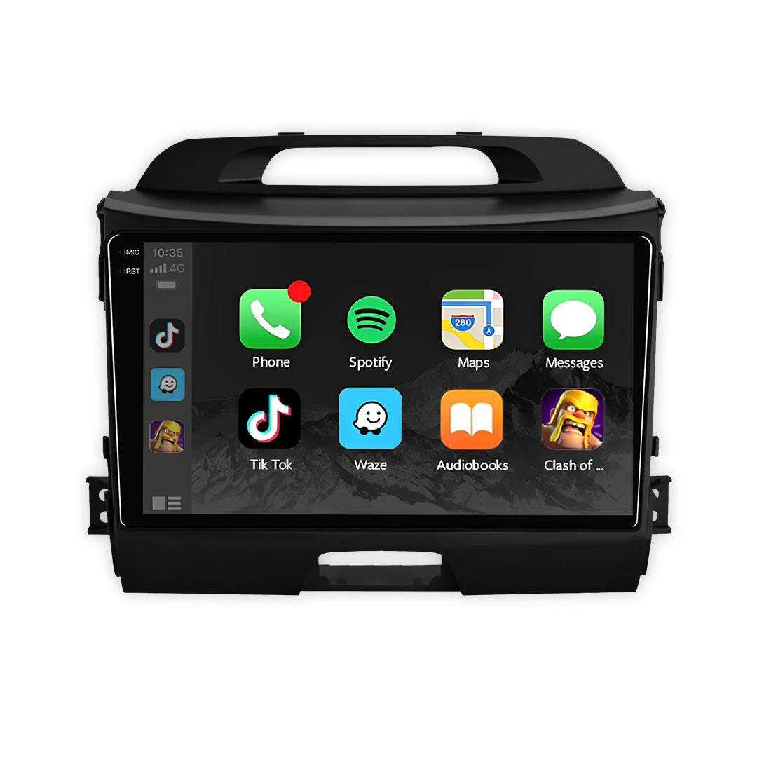 Kia Sportage SL (2010 - 2015) 9" 13.3" Wireless Android 16 Head Unit for Apple CarPlay / Android Auto - Image 2