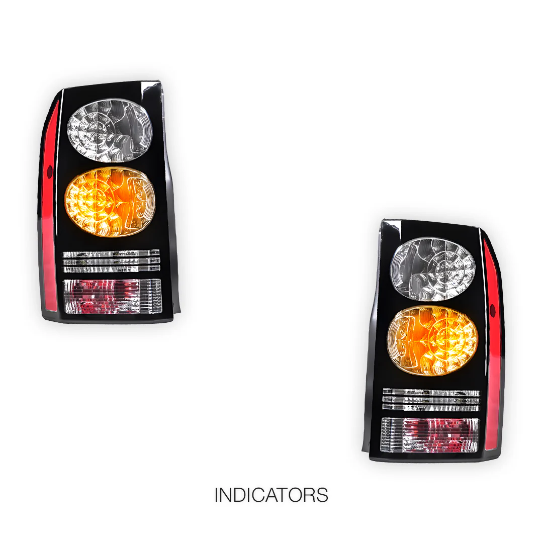 Land Rover Discovery III / IV L319 (2005 - 2016) Black Update LED Tail Lights LH + RH - Image 5
