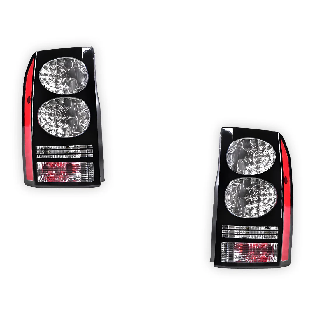 Land Rover Discovery III / IV L319 (2005 - 2016) Black Update LED Tail Lights LH + RH - Image 7