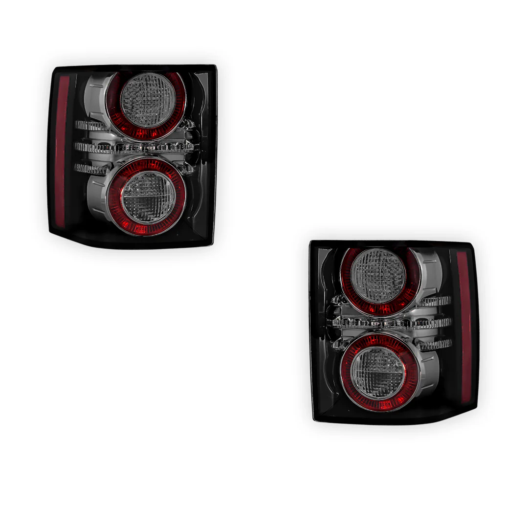 Land Rover Range Rover L322 (2007 - 2012) Black LED Tail Lights LH + RH - Image 7