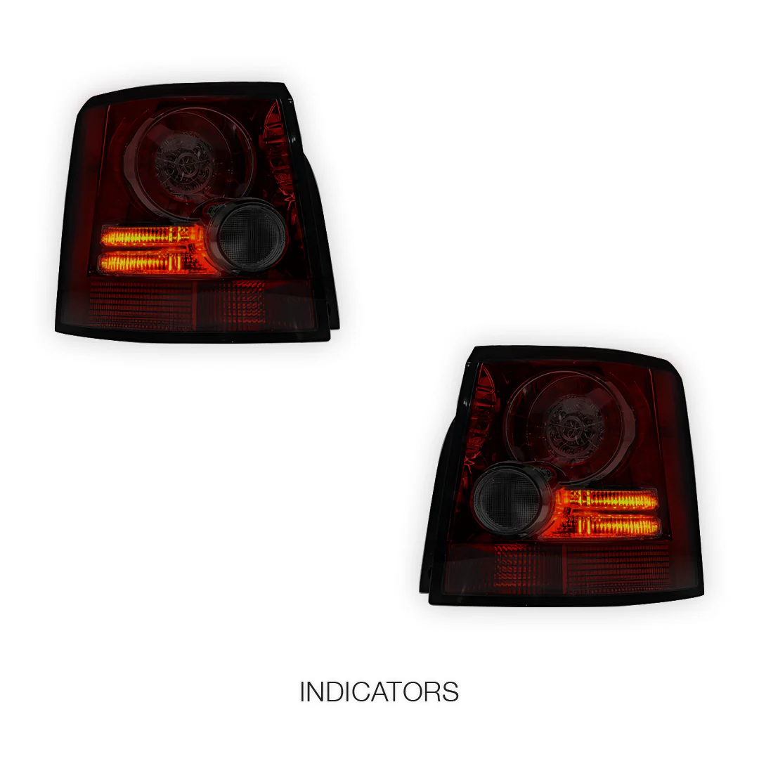 Land Rover Range Rover Sport L320 (2005 - 2013) Full LED Tail Lights LH + RH - Image 10