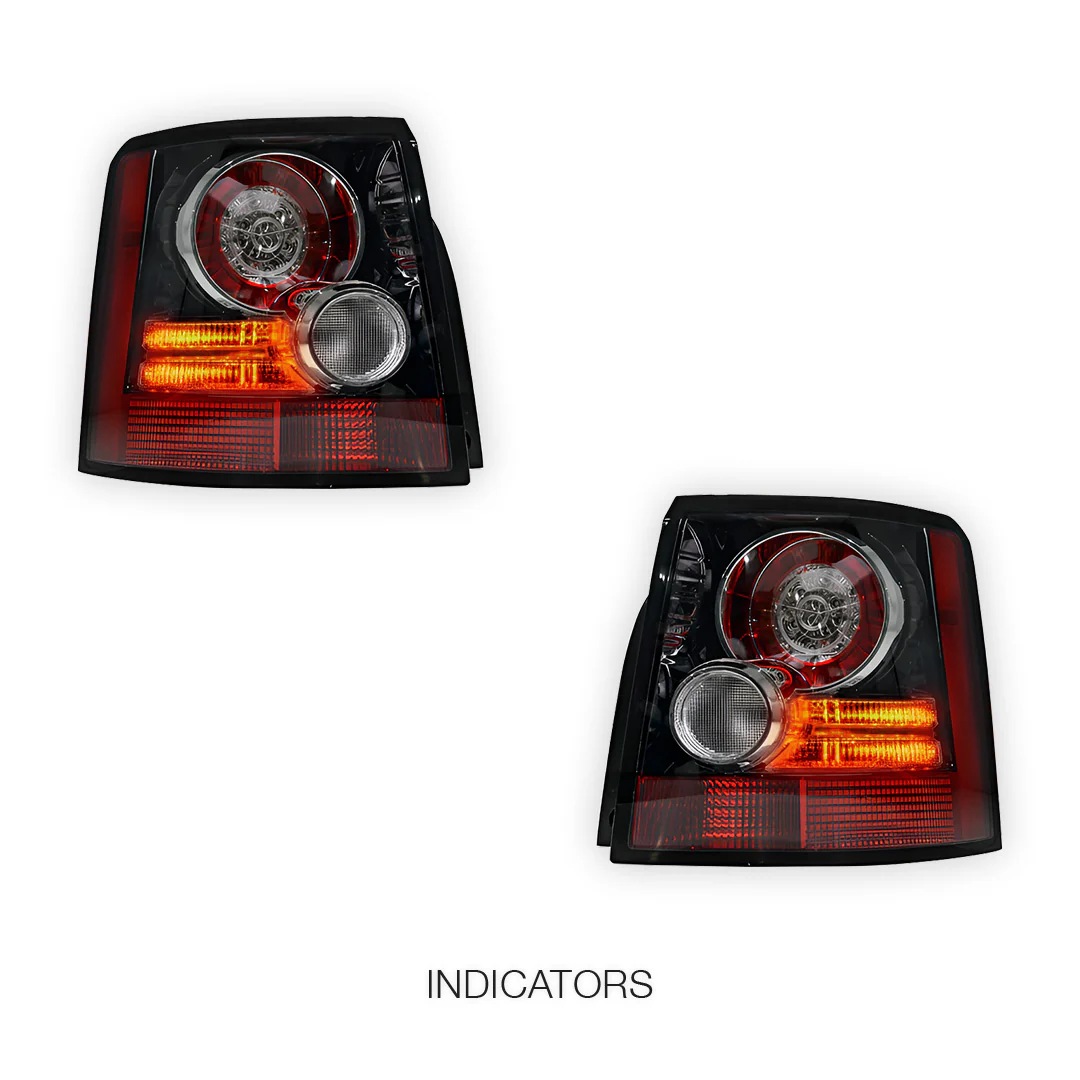 Land Rover Range Rover Sport L320 (2005 - 2013) Full LED Tail Lights LH + RH - Image 4