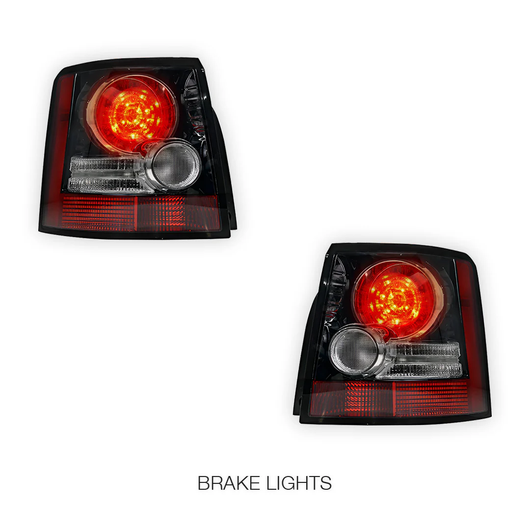 Land Rover Range Rover Sport L320 (2005 - 2013) Full LED Tail Lights LH + RH - Image 5