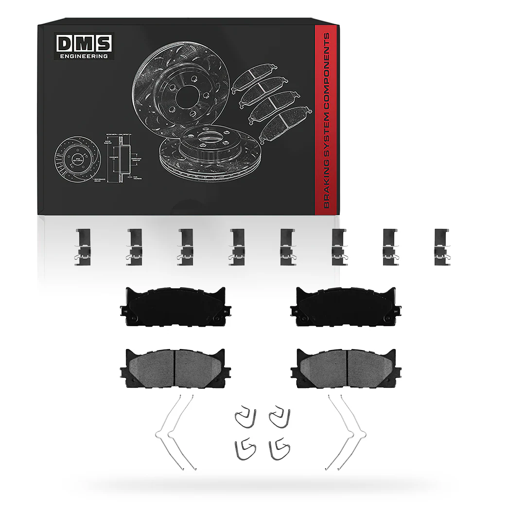 Lexus ES300h (2013 - 2018) Front and Rear Standard Brake Rotors and Brake Pads LH + RH - Image 4