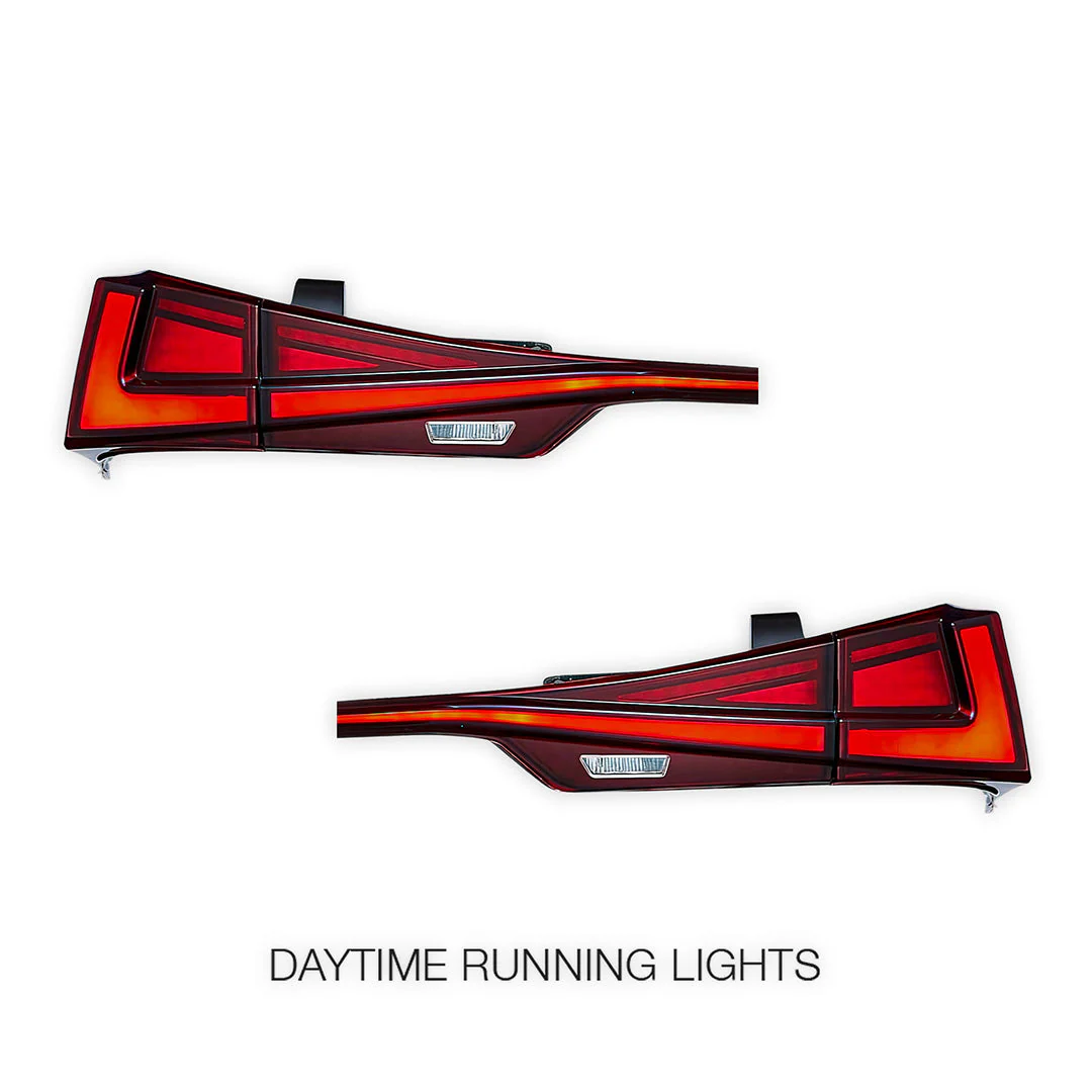 Lexus IS-F USE20 (2014) Sequential Red Full LED Tail Lights LH + RH - Image 2