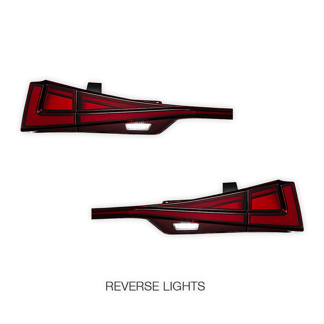 Lexus IS-F USE20 (2014) Sequential Red Full LED Tail Lights LH + RH - Image 5