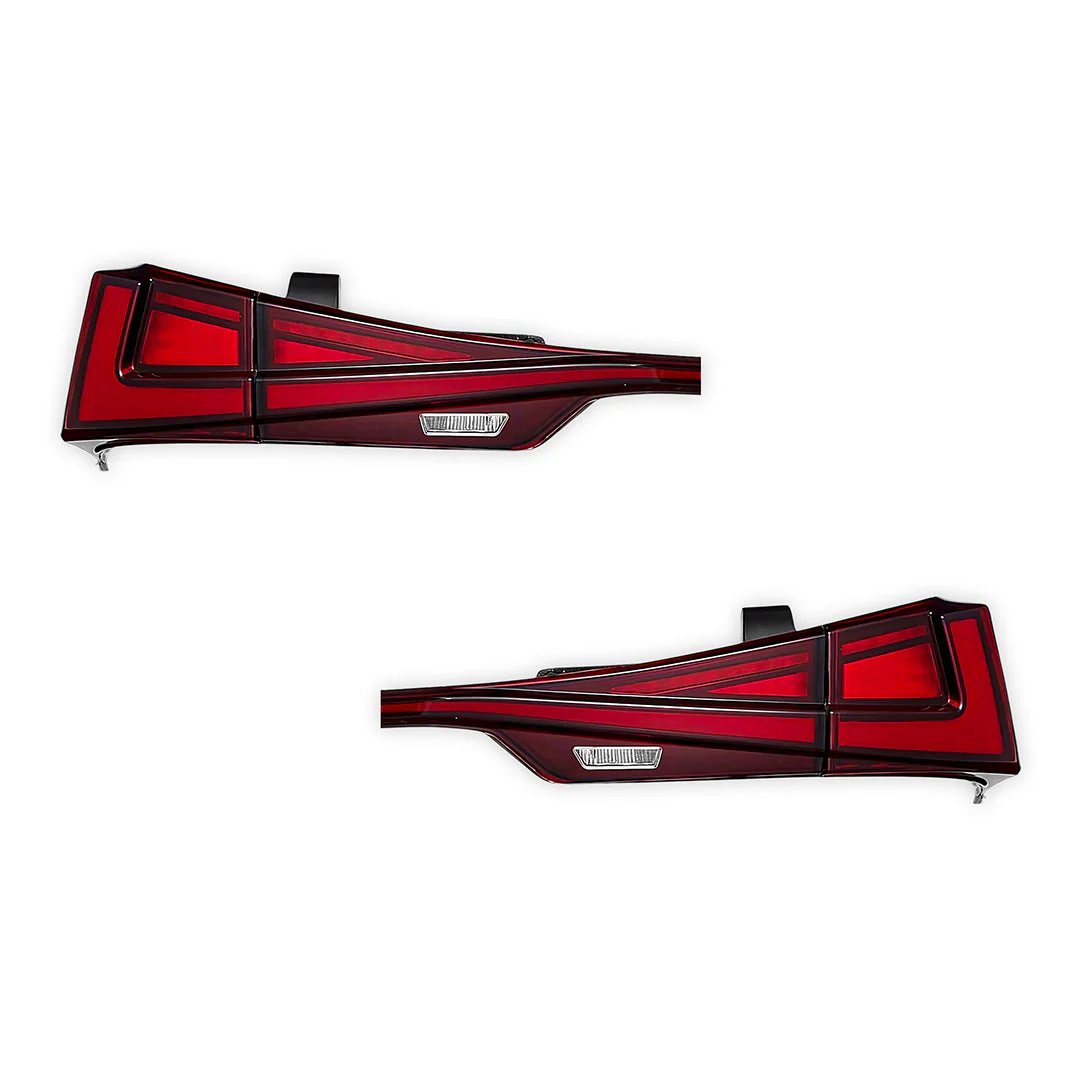 Lexus IS-F USE20 (2014) Sequential Red Full LED Tail Lights LH + RH - Image 6