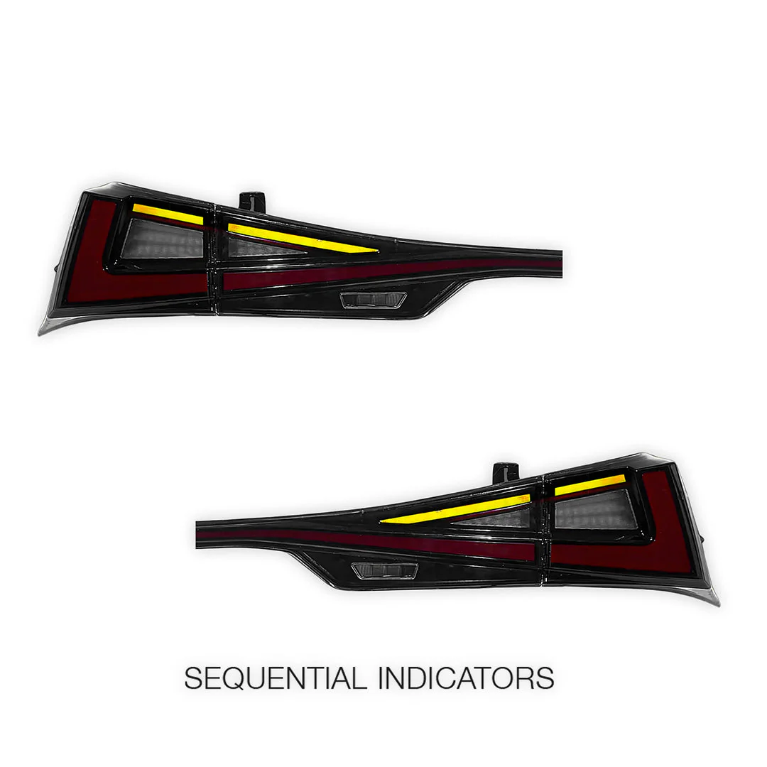 Lexus IS-F USE20 (2014) Sequential Smoked Full LED Tail Lights LH + RH - Image 4