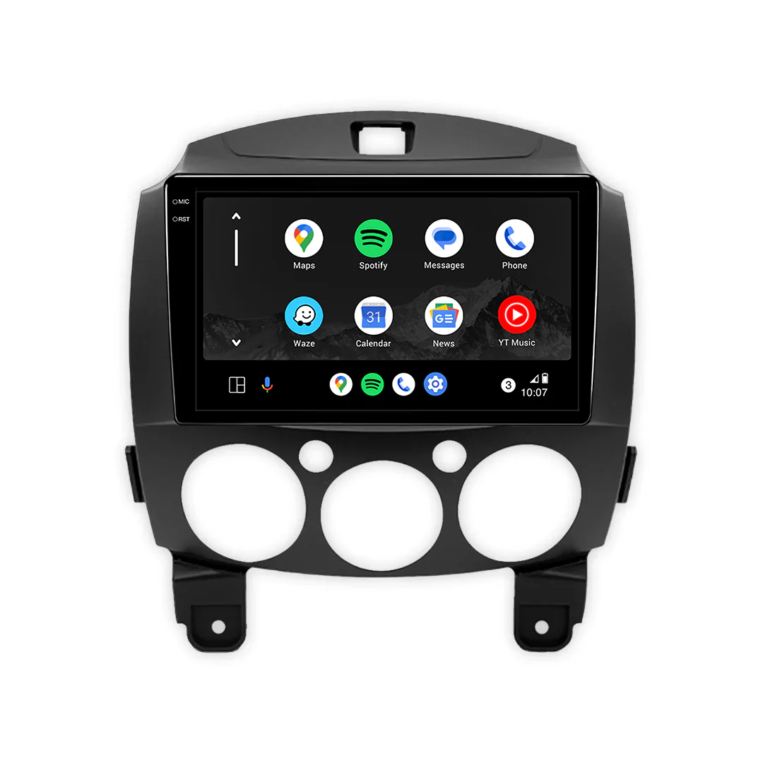Mazda 2 DE (2007 - 2013) 9" 13.3" Wireless Android 16 Car Stereo for Apple CarPlay / Android Auto - Image 2