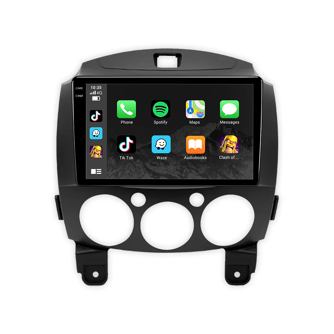 Mazda 2 DE (2007 - 2013) 9" 13.3" Wireless Android 16 Car Stereo for Apple CarPlay / Android Auto - Image 3