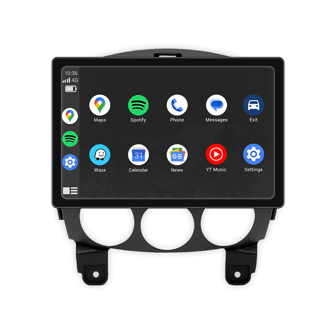 Mazda 2 DE (2007 - 2013) 9" 13.3" Wireless Android 16 Head Unit for Apple CarPlay / Android Auto - Image 6