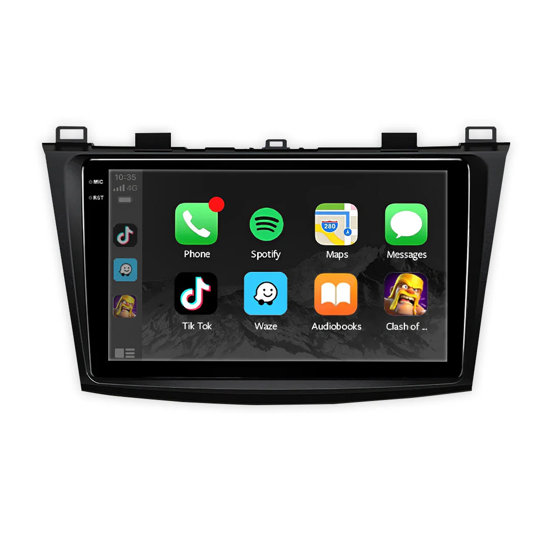 Mazda 3 BL (2010 - 2013) 9" 13.3" Android Screen – Android 16, Wireless Apple CarPlay & Android Auto - Image 2
