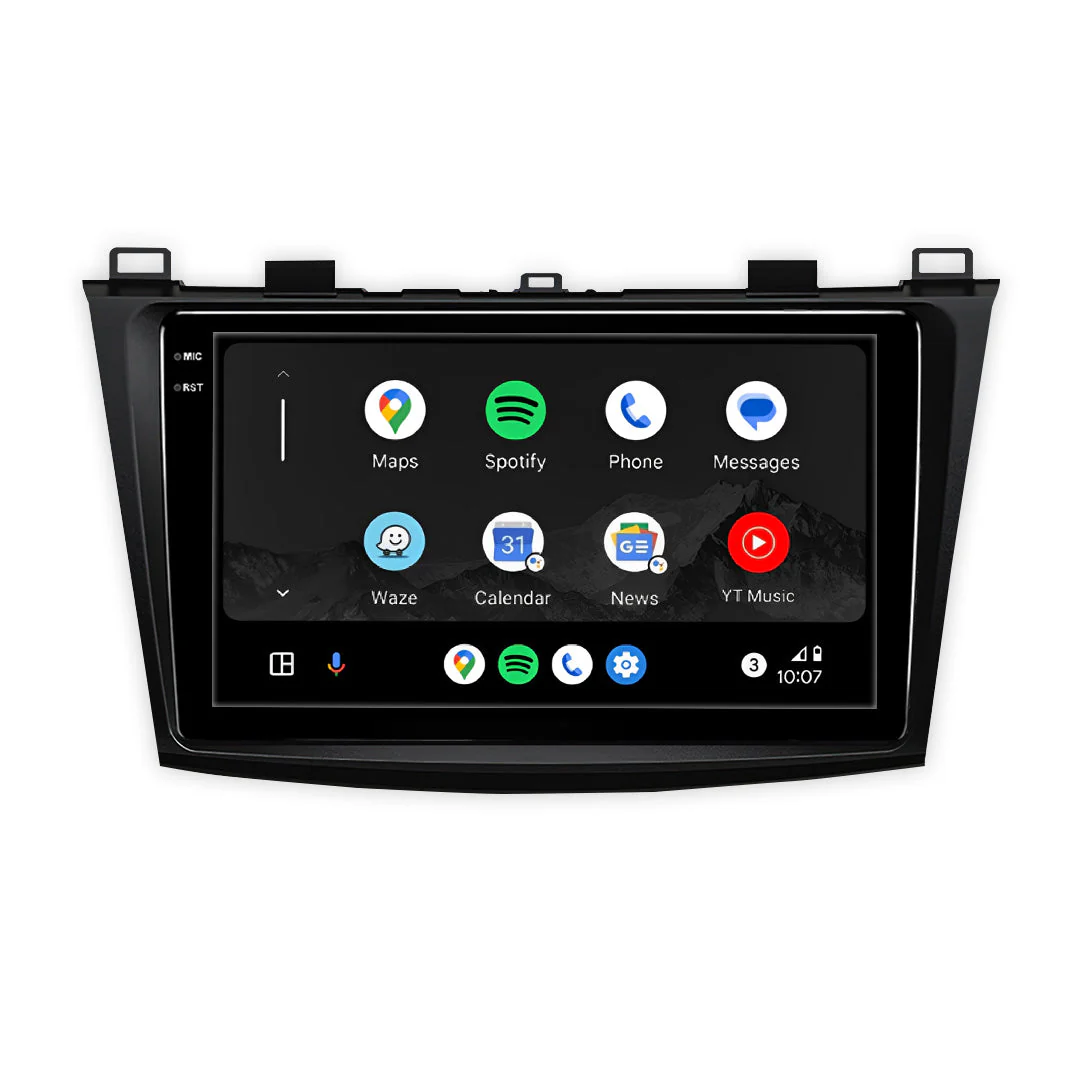 Mazda 3 BL (2010 - 2013) 9" 13.3" Android Screen – Android 16, Wireless Apple CarPlay & Android Auto - Image 3