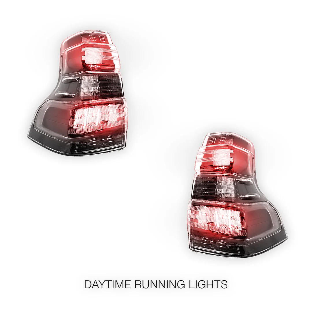 Toyota LandCruiser Prado 150 Series (2009 - 2019) LED Tail Lights LH + RH - Image 3