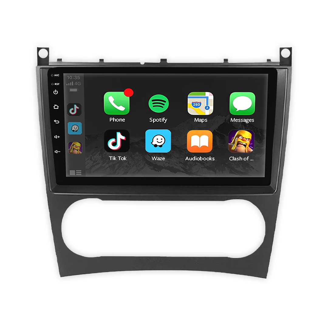Mercedes-Benz C-Class C200 W203 (2000 - 2007) 10.25" 12.3" Wireless Android 16 Head Unit for Apple CarPlay / Android Auto - Image 3