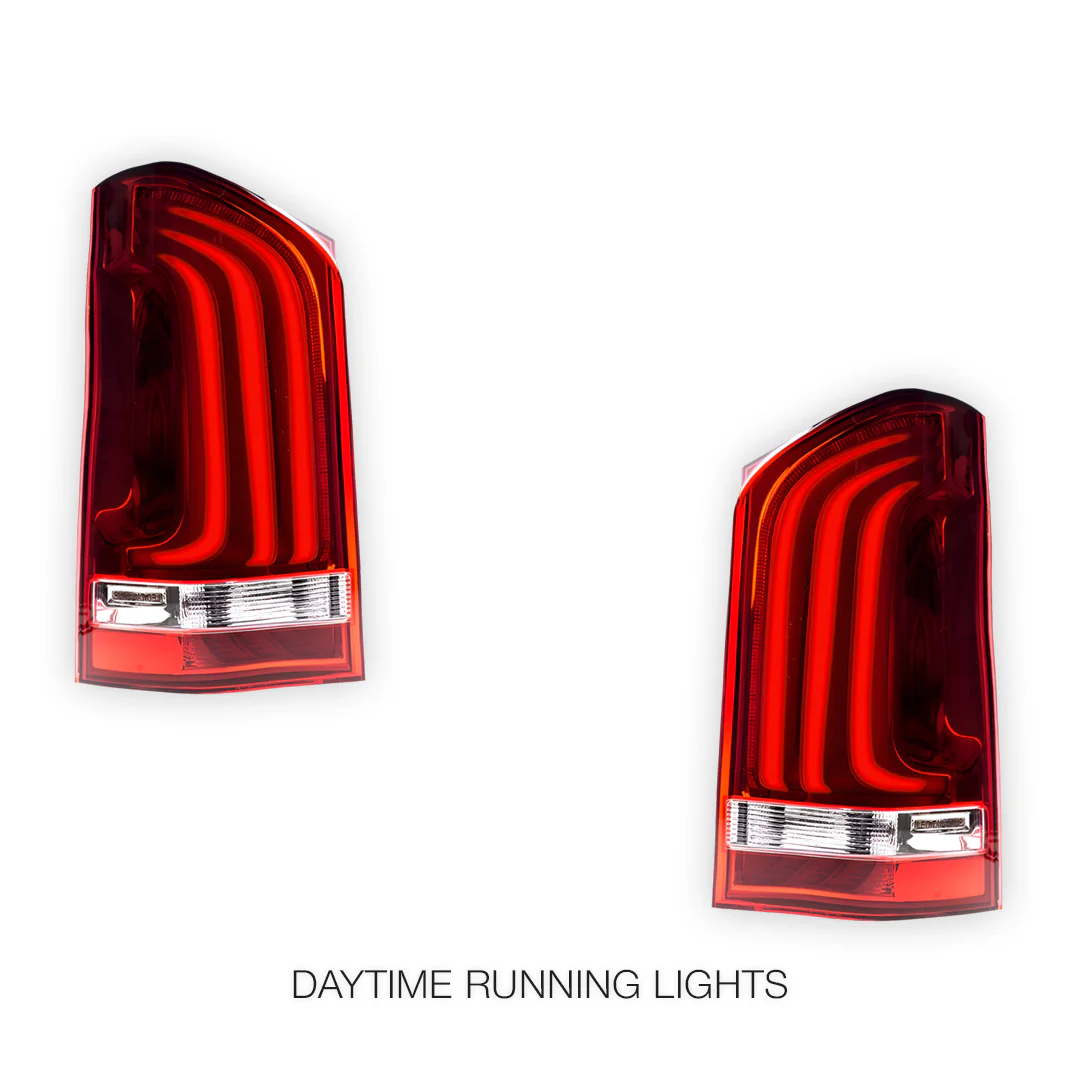 Mercedes-Benz Vito W447 (2015 - 2024) Sequential LED Tail Lights LH + RH - Image 3