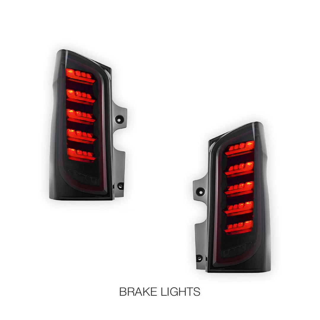 Mercedes-Benz Vito W447 (2016 - 2022) Sequential Smoked LED Tail Lights LH + RH - Image 3