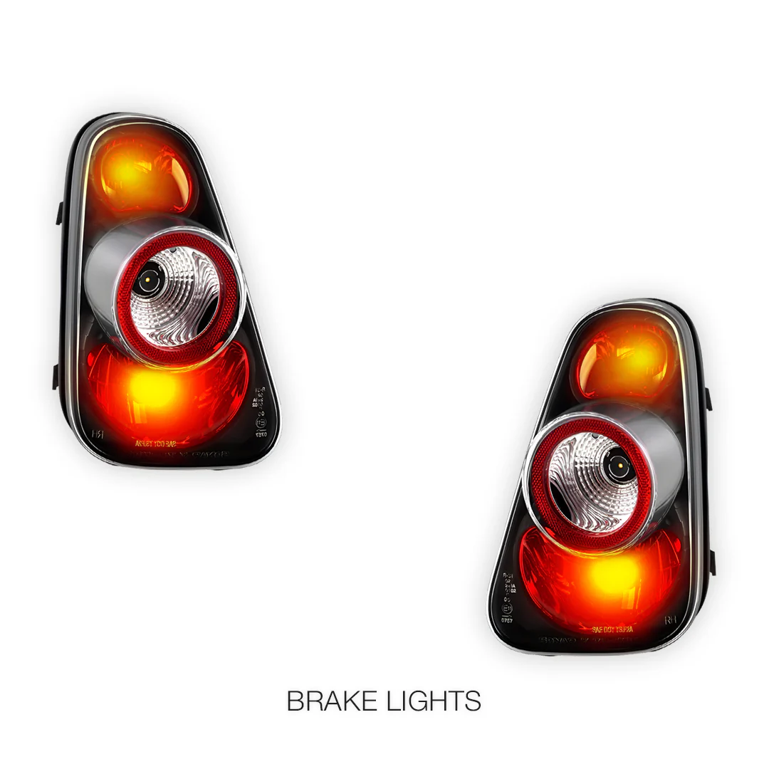 Mini Cooper R50 / R53 (2001 - 2006) Altezza Halogen Tail Lights LH + RH - Image 4