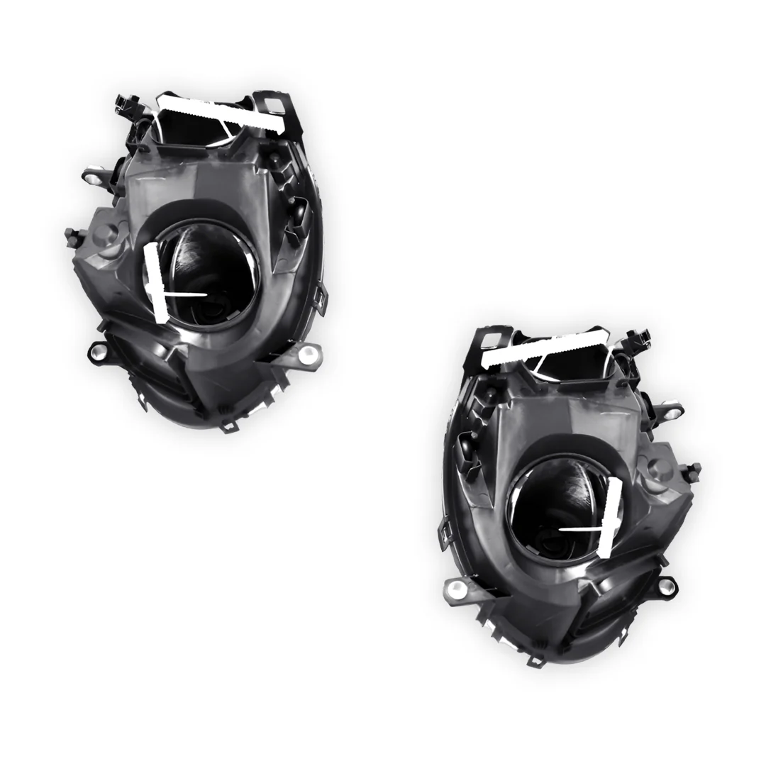 Mini Cooper R56 (2007 - 2010) OEM Style Headlights Clear Cap LH + RH - Image 4