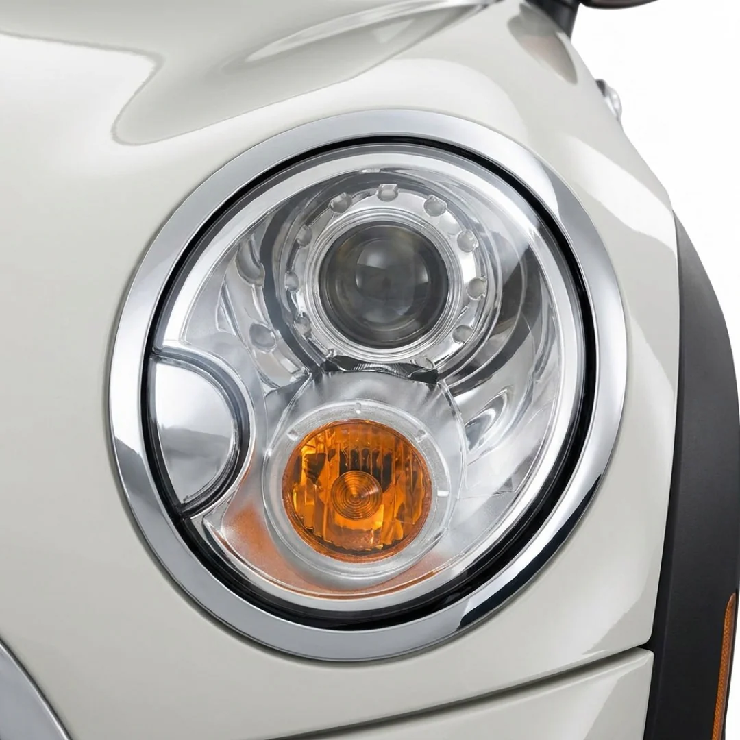 Mini Cooper R56 (2007 - 2010) OEM Style Xenon Headlights With Amber Indicator LH + RH - Image 2