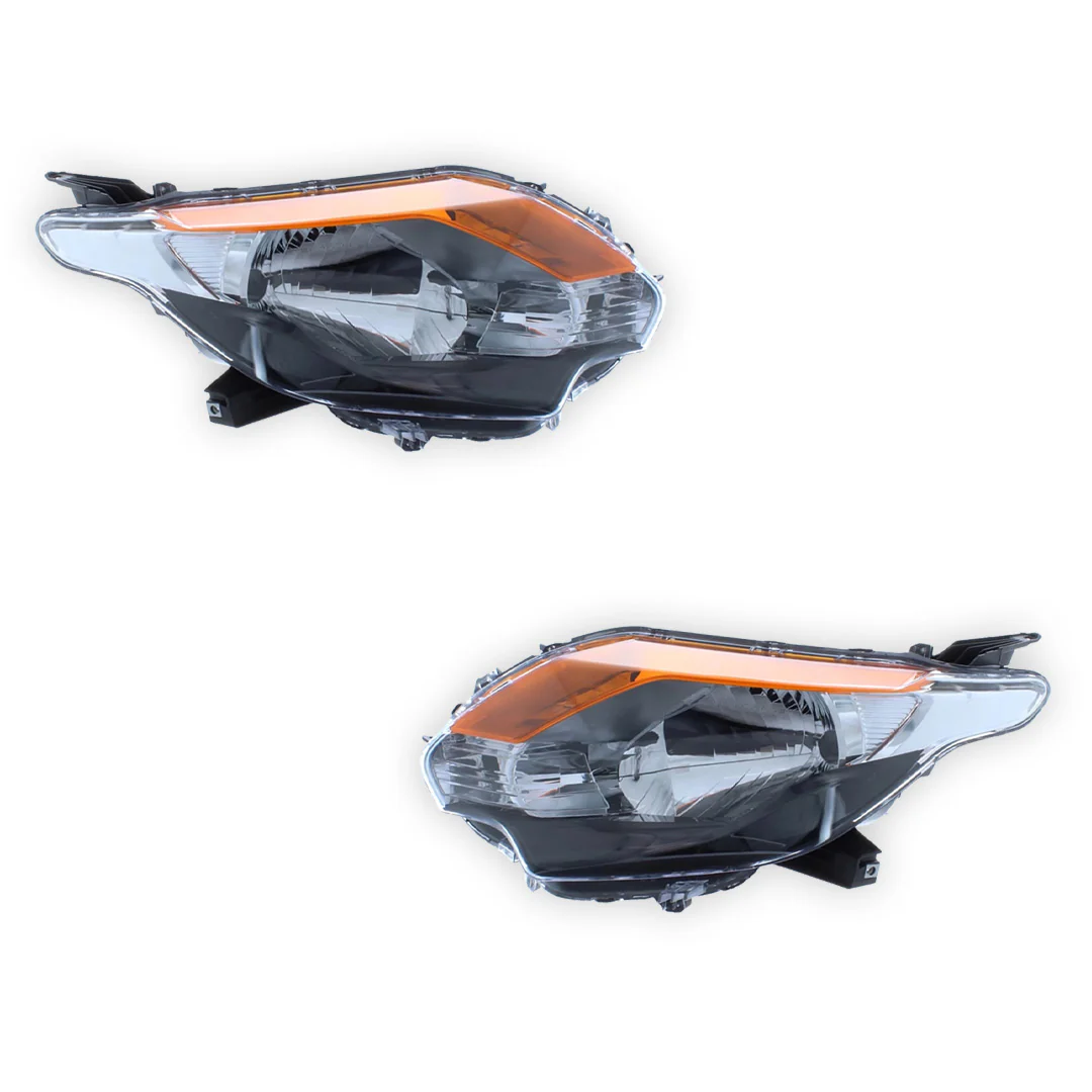 Mitsubishi L200 Black Headlights 2015 - 2019 OEM-Style Aftermarket Left & Right - Image 2