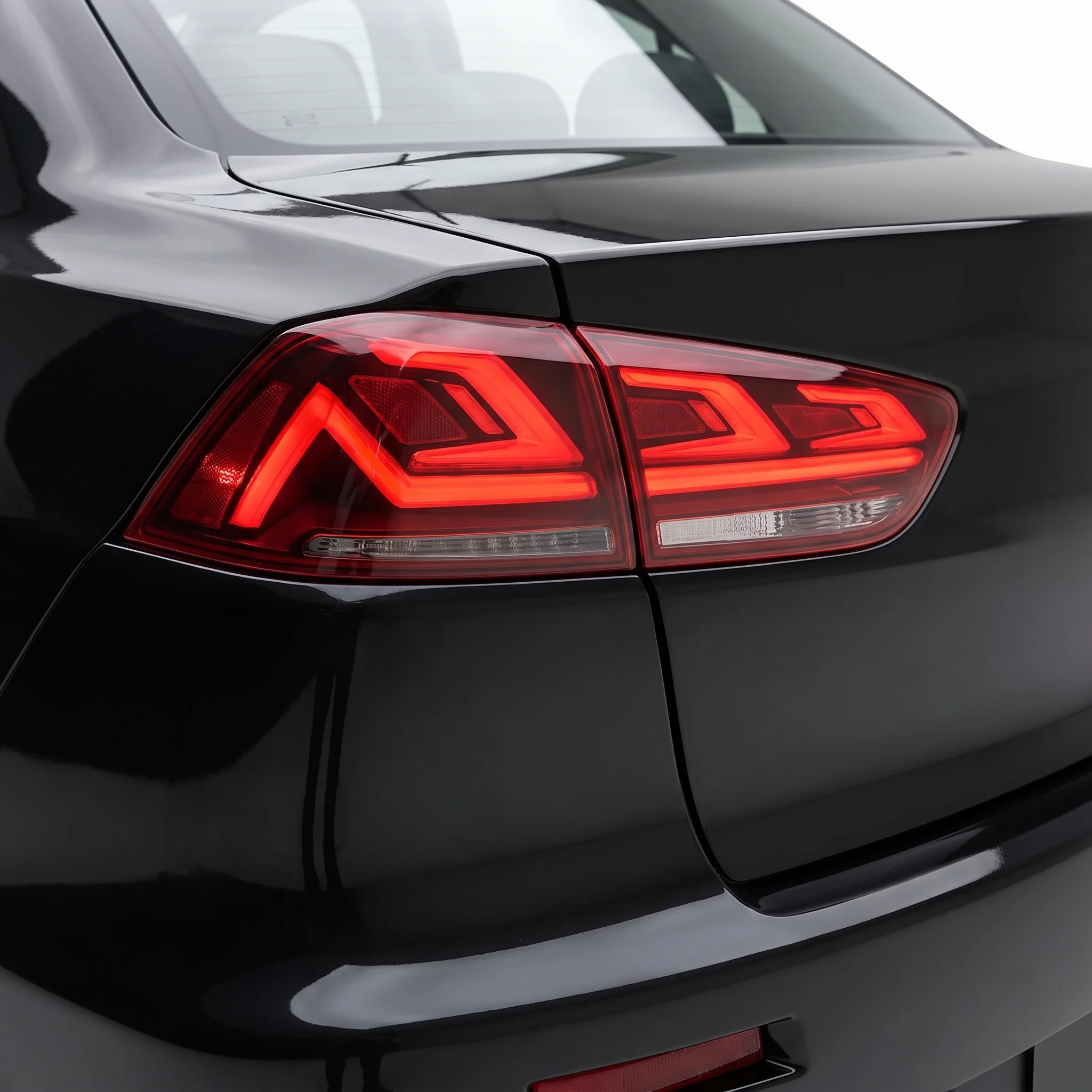 Mitsubishi Lancer Evo X / CJ / CF (2008 - 2018) Sequential Red LED Tail Lights LH + RH - Image 2