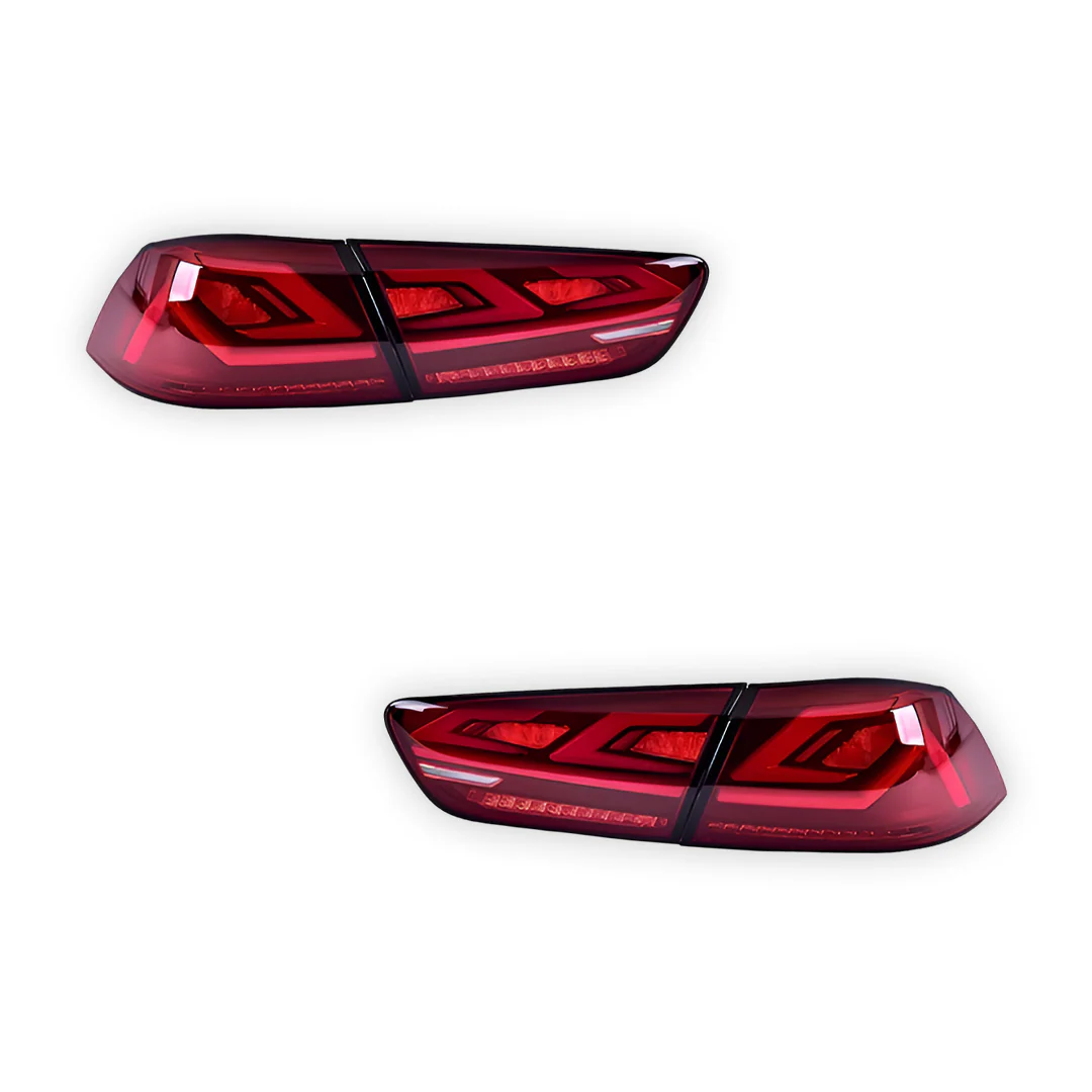 Mitsubishi Lancer Evo X / CJ / CF (2008 - 2018) Sequential Red LED Tail Lights LH + RH - Image 7