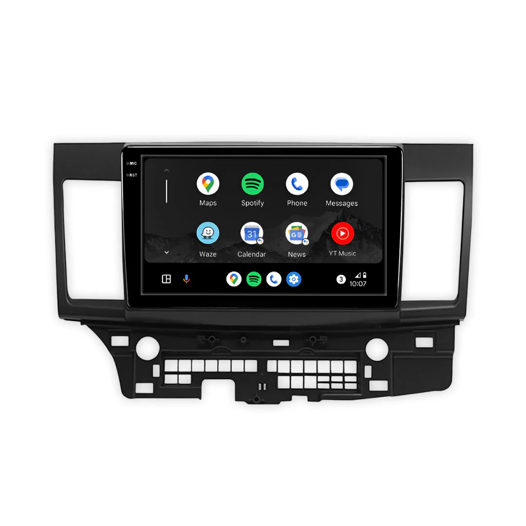 Mitsubishi Lancer Evolution X CZ4A (2007 - 2017) 10.1" 13.3" Android Radio – Wireless Apple CarPlay & Android Auto - Image 3