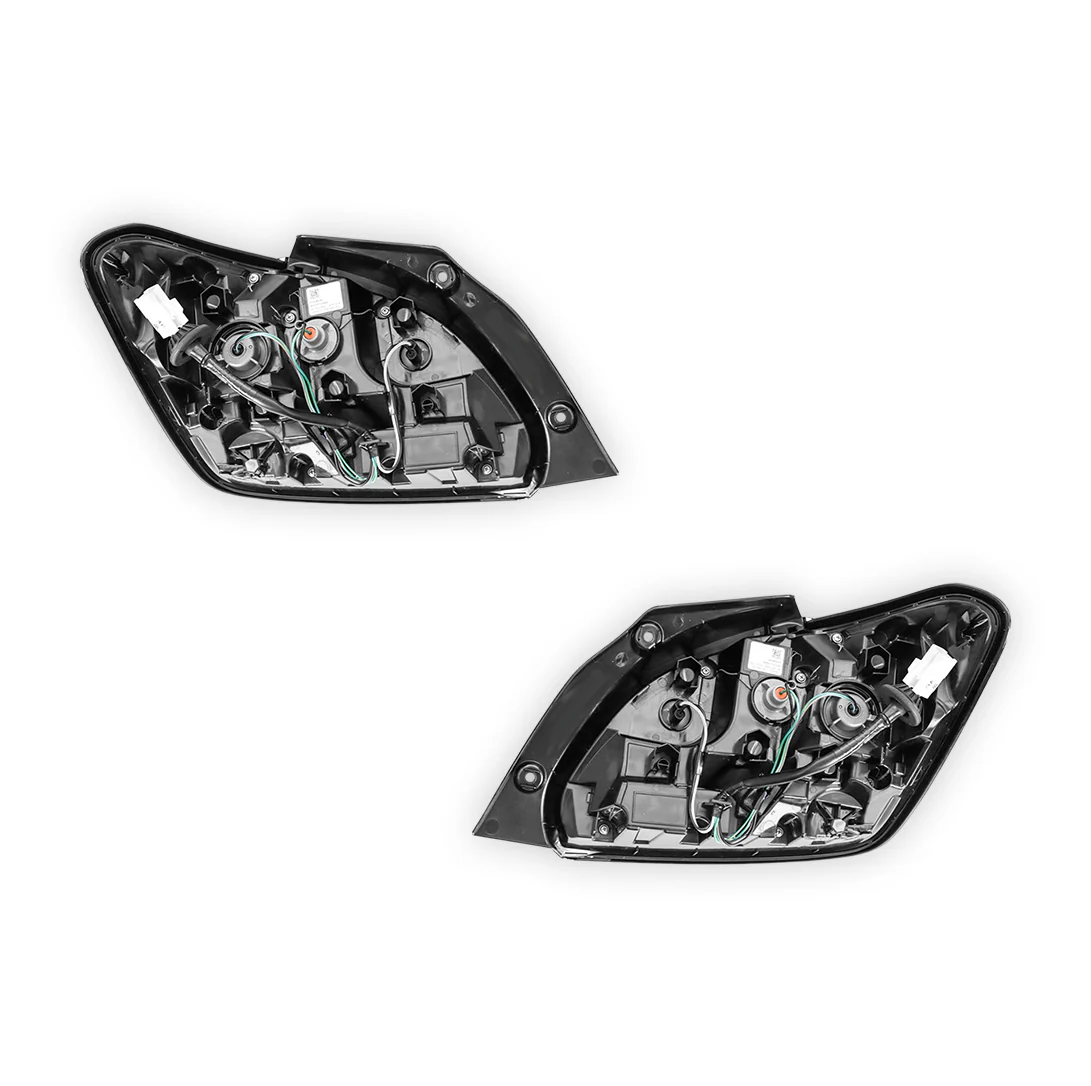 Mitsubishi Mirage LA (2020 - 2023) Genuine Amber / Black LED Tail Lights LH + RH - Image 3