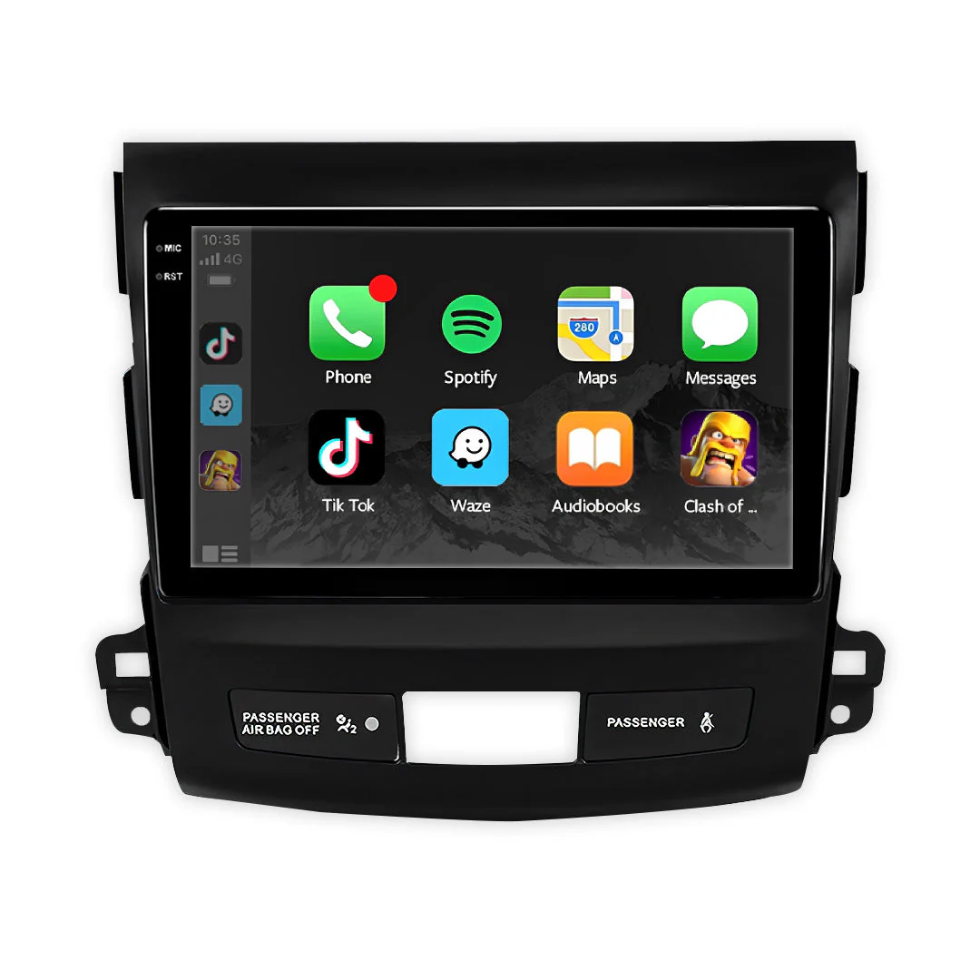 Mitsubishi Outlander ZG / ZH (2006 - 2012) 9" 13.3" Wireless Android 16 Android Player for Apple CarPlay / Android Auto - Image 2