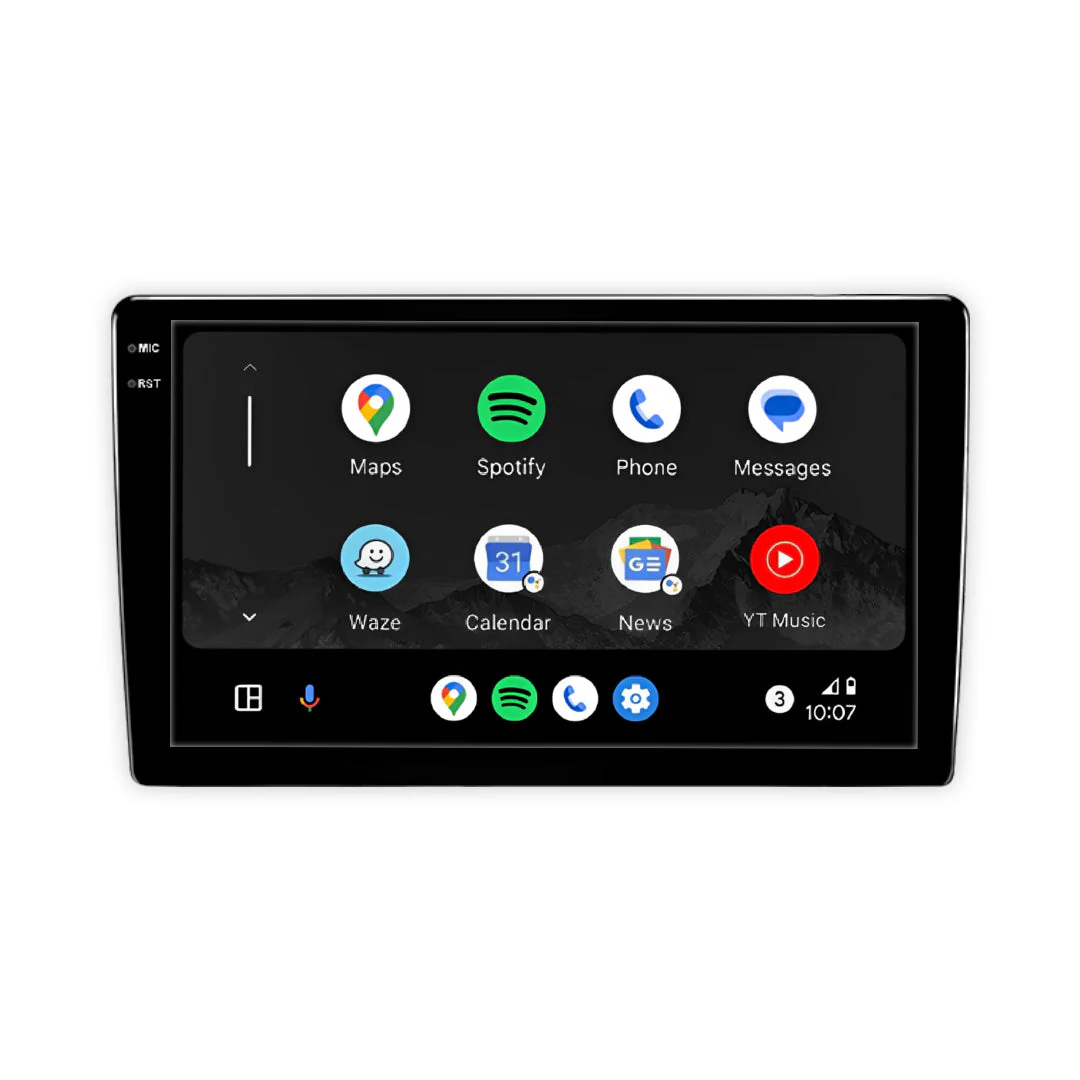 Mitsubishi Pajero NA / NB / NC / ND / NE / NF / NG (1983 - 1991) 10.1" Single DIN Wireless Android 16 Car Stereo for Apple CarPlay / Android Auto - Image 3
