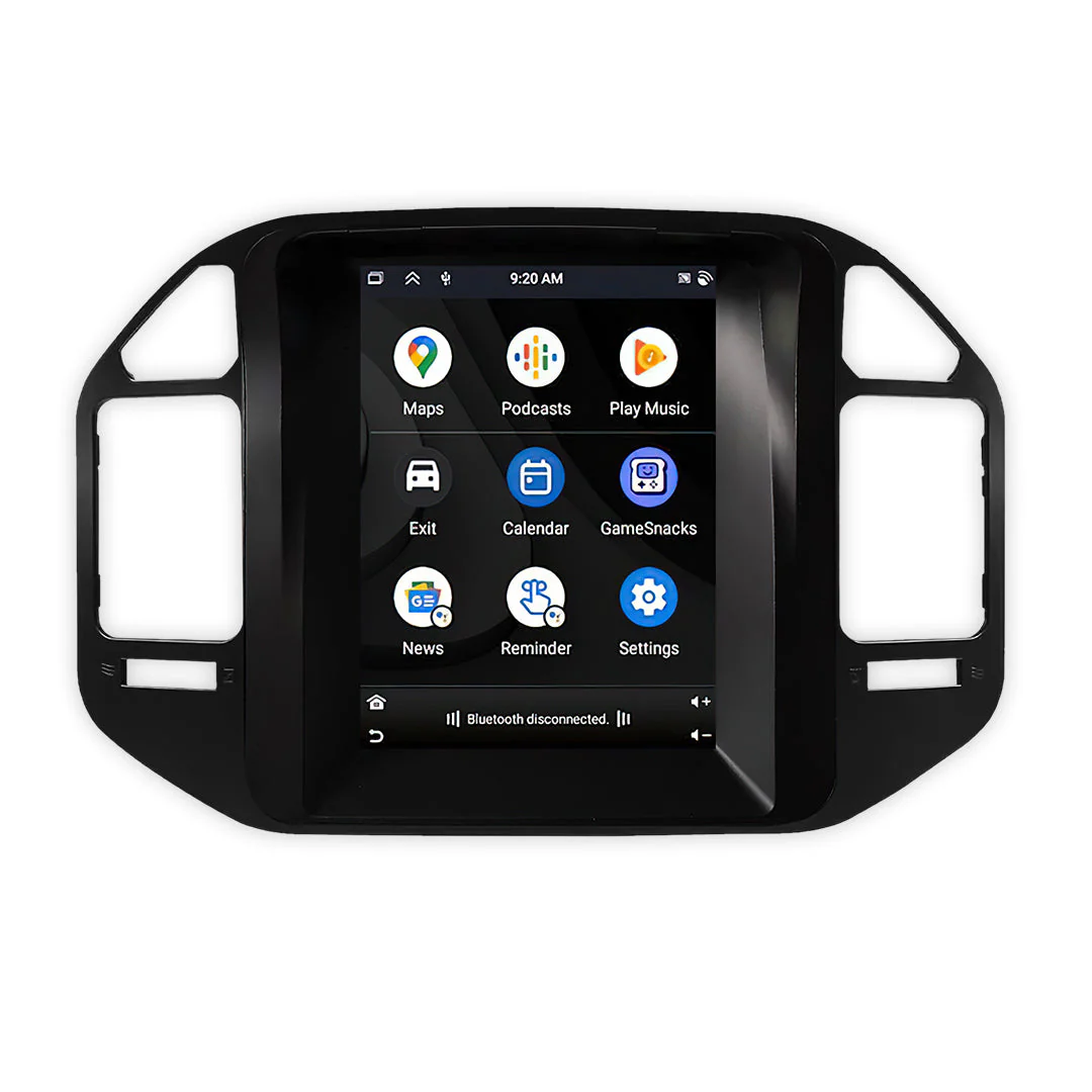 Mitsubishi Pajero NM / NP (2000 - 2006) 9.7" 13.3" Android Screen – Android 16, Wireless Apple CarPlay & Android Auto - Image 2