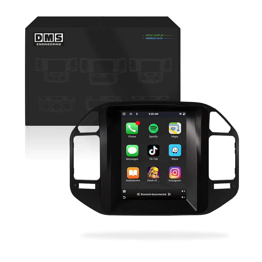 Mitsubishi Pajero NM / NP (2000 - 2006) 9.7" 13.3" Wireless Android 16 Car Stereo for Apple CarPlay / Android Auto