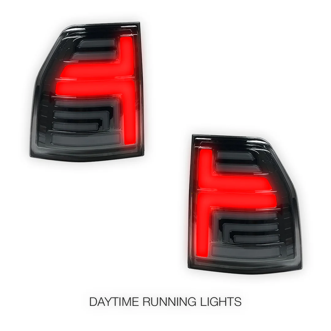 Mitsubishi Pajero NT / NW / NX (2009 - 2022) Smoked Sequential Full LED Tail Lights LH + RH - Image 3