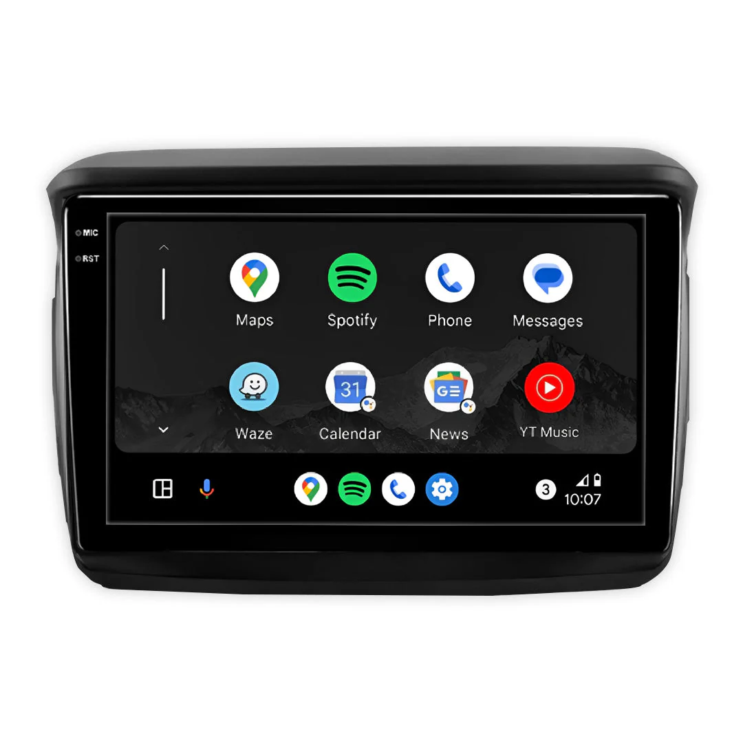 Mitsubishi Pajero Sport KH (2008 - 2014) 9" Android Radio – Wireless Apple CarPlay & Android Auto - Image 3