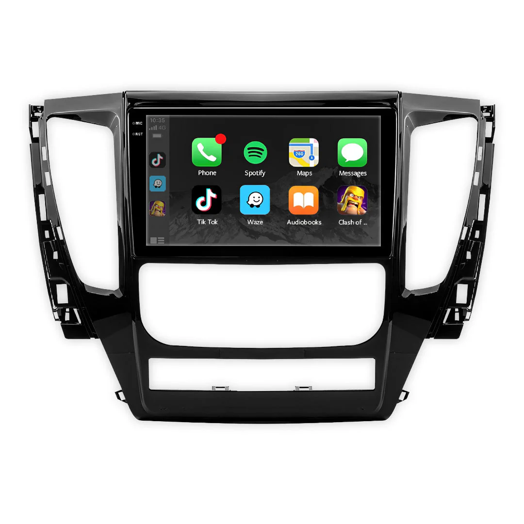 Mitsubishi Pajero Sport QE (2017 - 2019) 9" Android Screen – Android 16, Wireless Apple CarPlay & Android Auto - Image 2