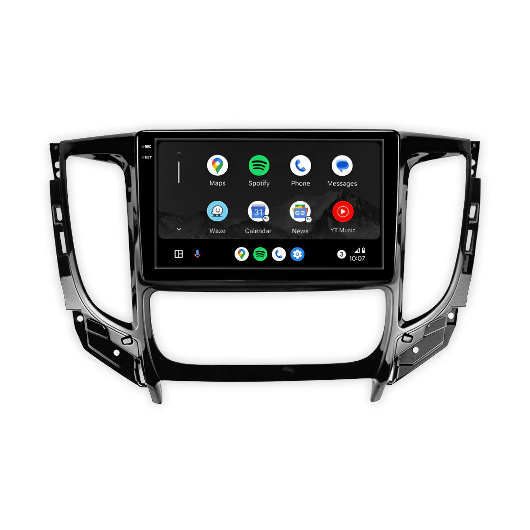 Mitsubishi Triton MQ / MR (2015 - 2019) 9" 13.3" Wireless Android 16 Car Stereo for Apple CarPlay / Android Auto Digital AC Panel - Image 3