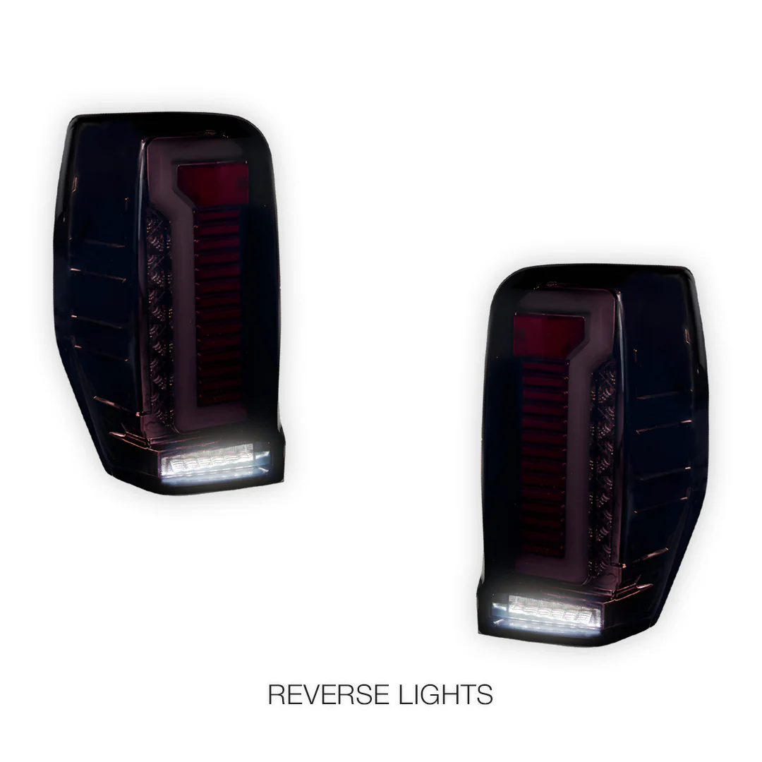 Mitsubishi Triton MR (2018 - 2023) Smoked Sequential 3D Full LED Stripe Bar Tail Lights LH + RH - Image 5