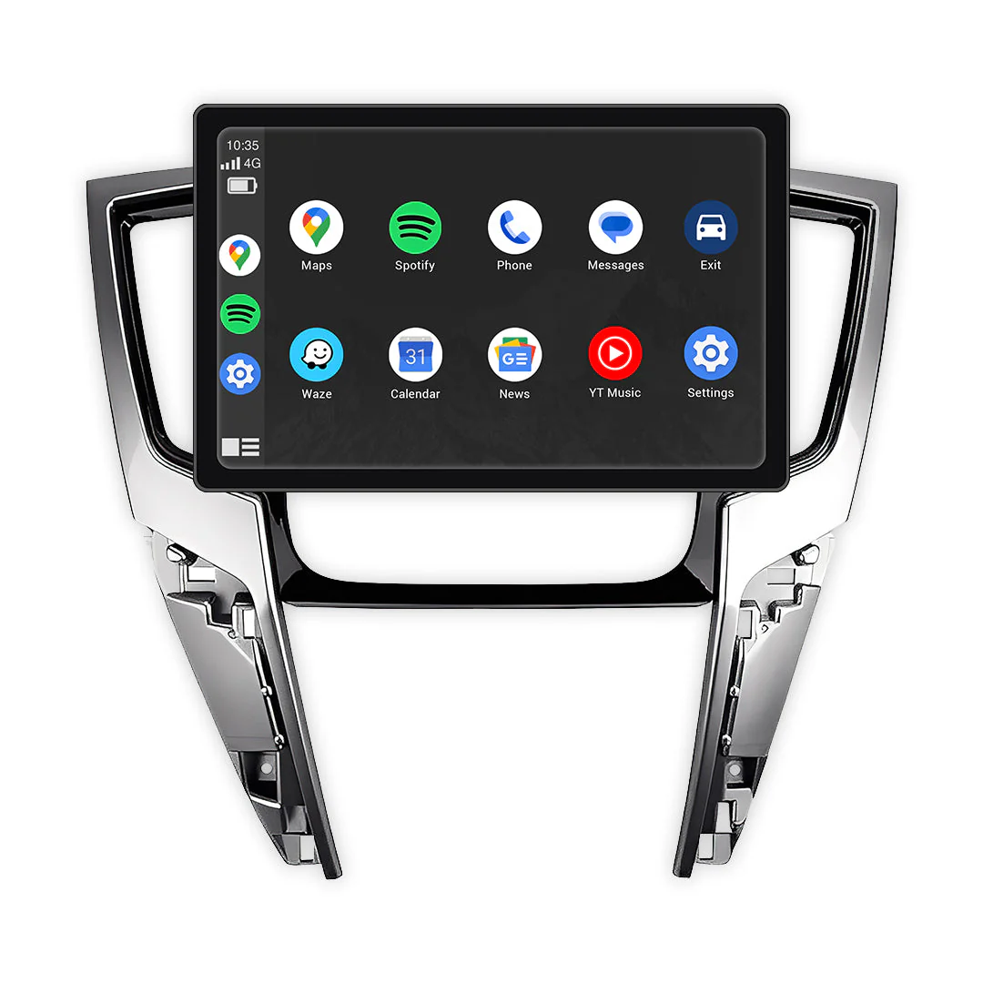 Mitsubishi Triton MR (2019 - 2024) 9" 13.3" Wireless Android 16 Android Player for Apple CarPlay / Android Auto Digital AC Panel - Image 6
