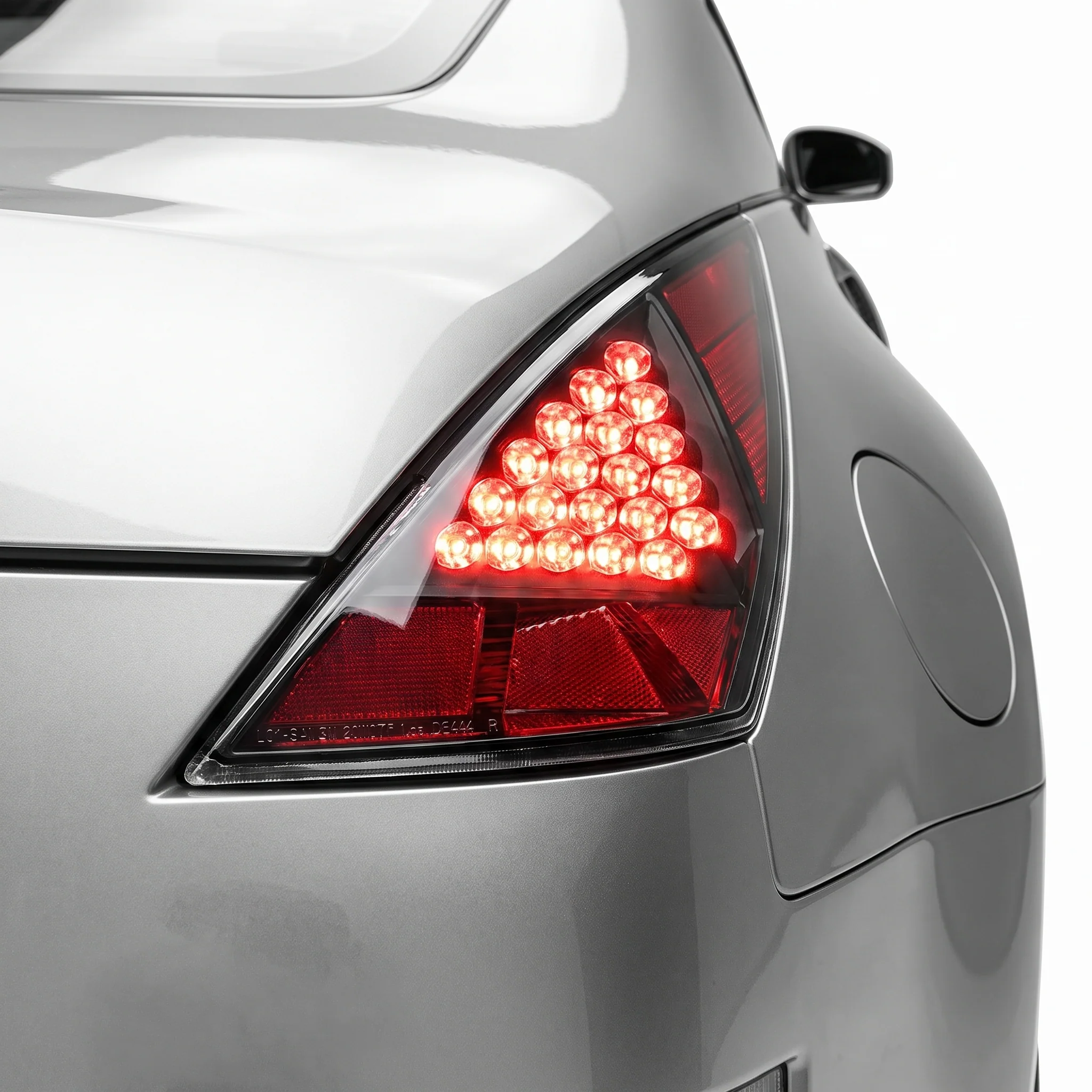 Nissan 350Z Z33 (2003 - 2005) JDM Black LED Tail Lights LH + RH - Image 2