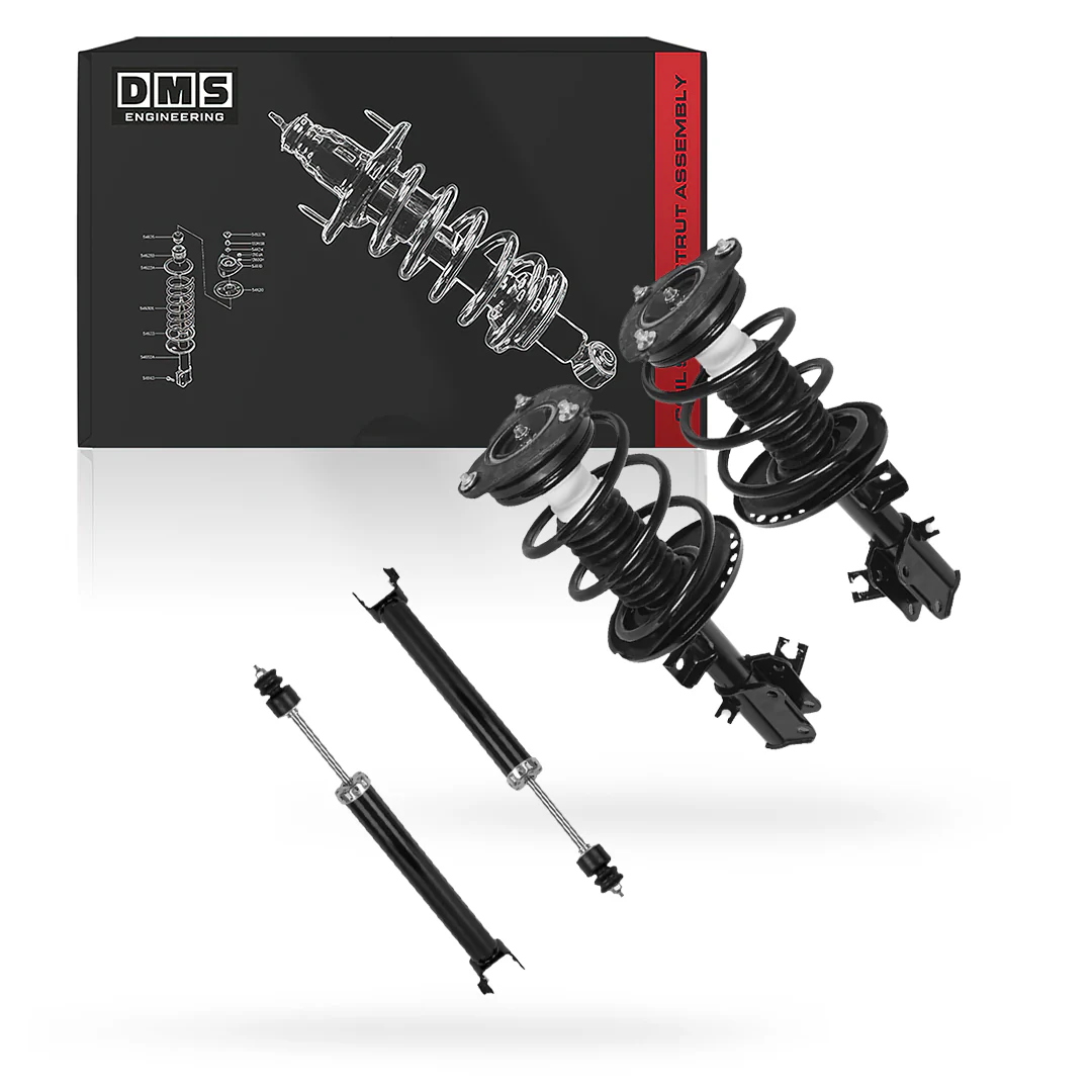 Nissan Altima (2007-2012) Front & Rear Shock Absorbers and Struts LH + RH