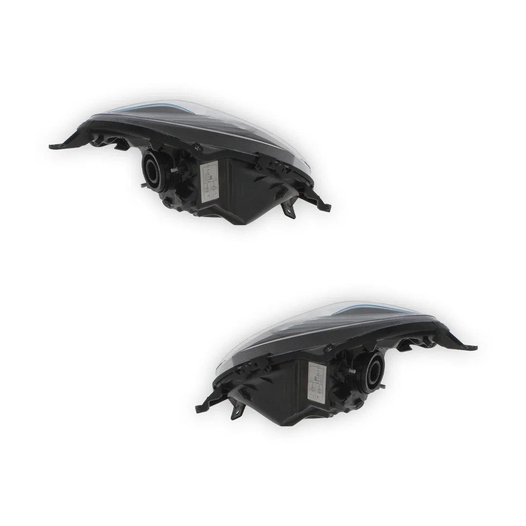 Nissan Micra K12 Chrome Headlights 2008 - 2011 OEM-Style Aftermarket Left & Right - Image 3