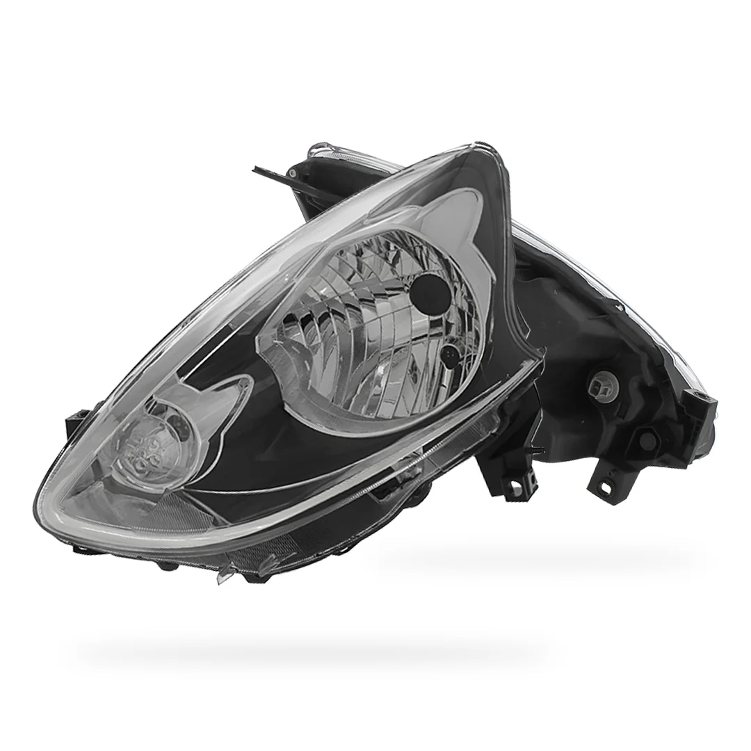 Nissan Micra K13 Chrome Headlights 2013 - 2017 OEM-Style Aftermarket Left & Right