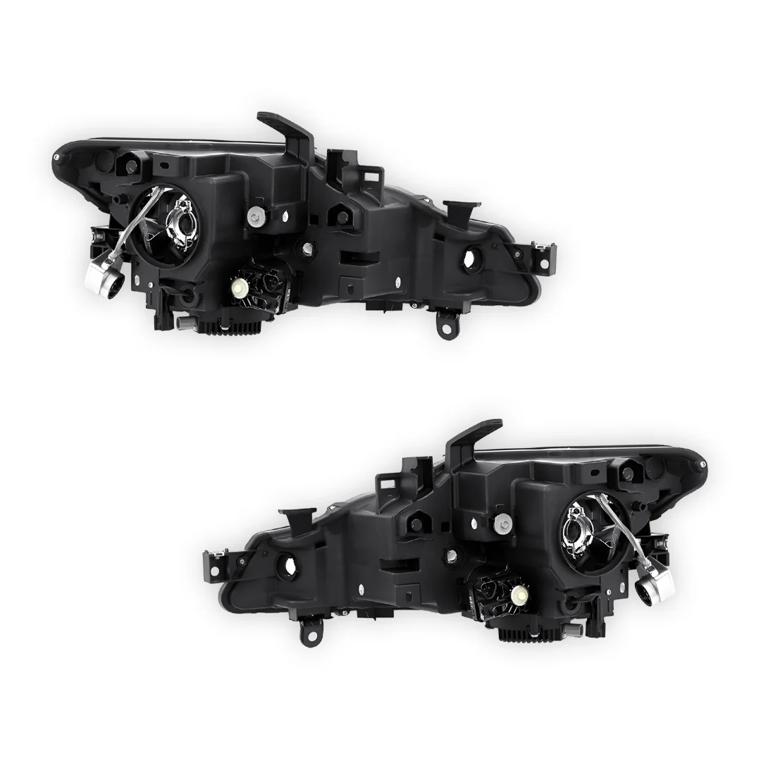 Nissan Murano Z51 (2008 - 2011) Genuine Black Xenon Headlights LH + RH - Image 3
